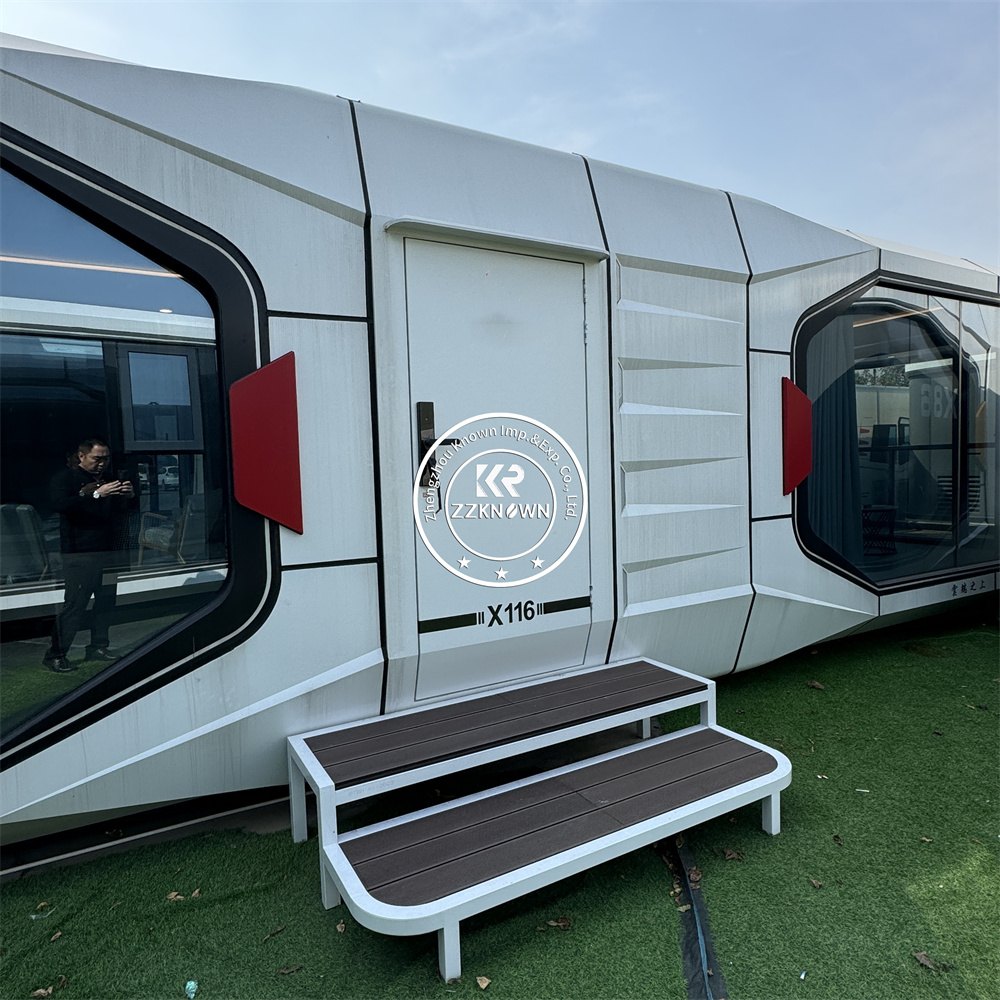 Interior Design Luxury House - Customizable Tiny Prefab Cabin Steel Capsule