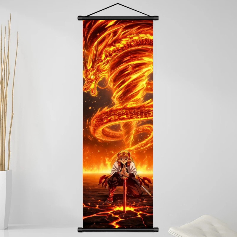 Demon Slayer Kyojuro Rengoku H - Interior Design Living Room 评论和价格